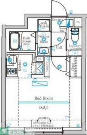 MindKamataの物件間取画像